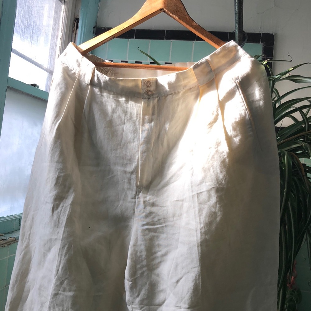 david n. linen rayon function pant